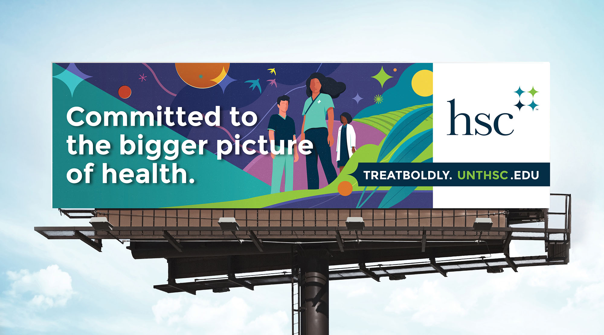 UNTHSC Campaign Billboard