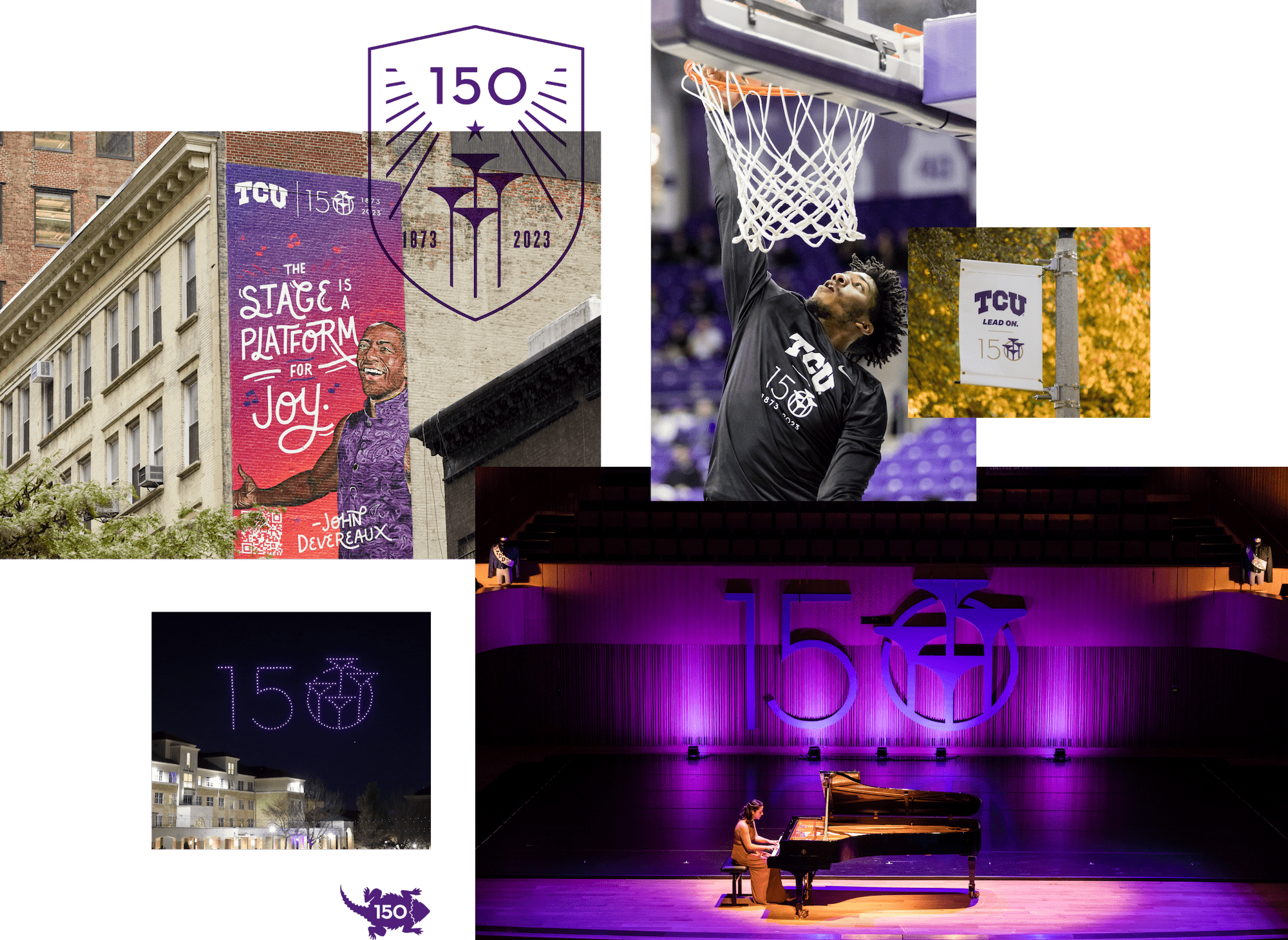 TCU photos for 150th anniversary celebration