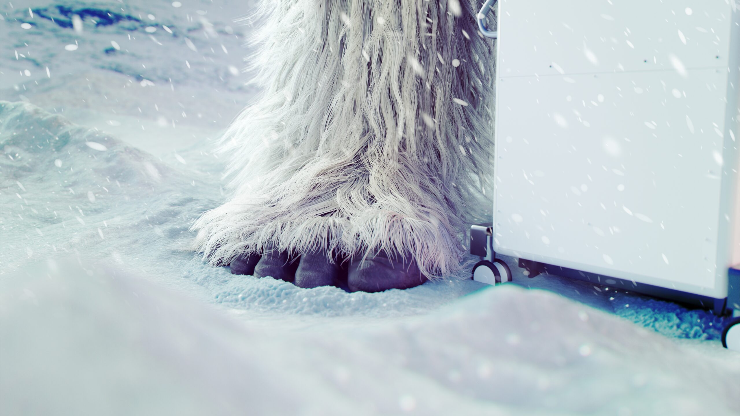 Vialase illustrated Yeti foot